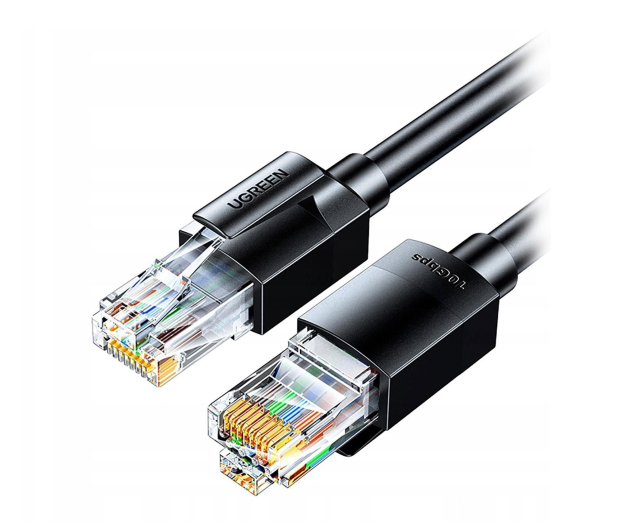 UGREEN Kabel Ethernet NW315 Cat6 UTP 2m czarny - 1489066 - zdjęcie